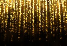 Background,With,Falling,Gold,Glitter,Particles.,Rain,Of,Golden,Confetti